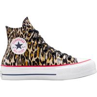 converse zapatillas altas womens chuck taylor all star lift platform leopard para mujer