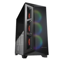 cougar darkblader x5 rgb cristal templado usb-cusb 31 negra