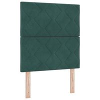 cabecero verde oscuro 80 cm terciopelo vidaxl
