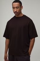 camiseta oversize premium super gruesa brown