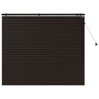 persiana veneciana marron oscuro 155 x 130 cm 35 mm vidaxl