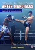 artes marciales: preparacion fisica completa para las artes marciales