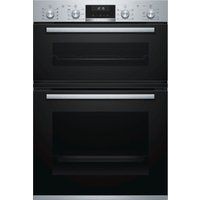 bosch serie 6 mba5350s0b electric double oven - stainless steel stainless steel