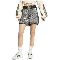 adidas short shorts x farm premium imprime graphique integral para mujer