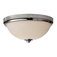 plafon de techo para banos malibu 2 luces
