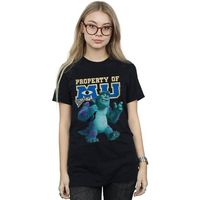 disney camiseta nsters university property of mu para mujer