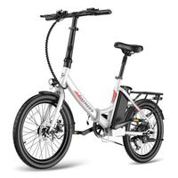 bicicleta electrica  fafrees  f20 light  250w 36v20ah 20 disco - blanco