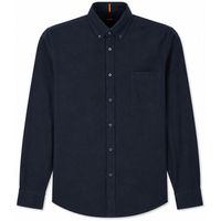 boss camisa manga larga rickert shirt dark navy para hombre