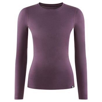 Föhn Women's Merino Long Sleeve Base Layer (M_175), Plum Perfect