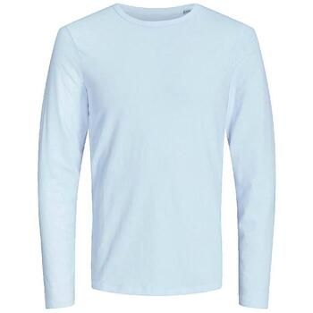 Jack & Jones Camiseta manga larga T-shirt manches longues Jack Jones Basics blanc para hombre