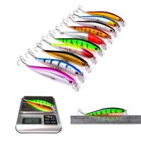 juego de 20 senuelos de pesca de 9-10cm kit de senuelos de pesca de carpa artificial