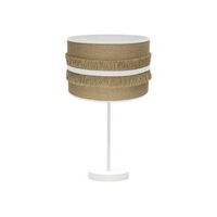sobremesa grande natalia 1xe27 blancosaco-blanco 62x30x30 cm