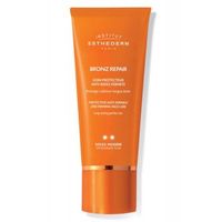 bronz repair crema facial antiarrugas sol moderado - institut esthederm