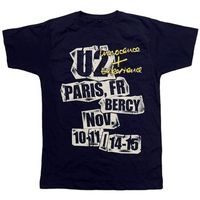 u2 tops y camisetas ie paris event 2018 para mujer