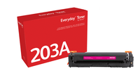 xerox everyday toner para hp ljm254 cf543acrg054m nr 203a magenta