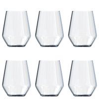 juego de 6 vasos altos vidrio templado 40 cl