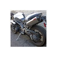 silenciador de escape triumph speed triple 1050 e4 mass prisma par