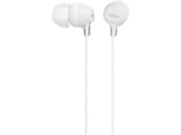 auriculares de boton - sony mdr-ex15lpw 8hz 22000hz 100dbmw boton tapones silicona iman neodimio blanco