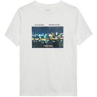 calvin klein jeans camiseta ib0ib02630yaf para nino