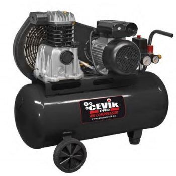 Compresor De Correas 100 L - 3 Hp Y 320 L/min A 10 Bar - Unidad