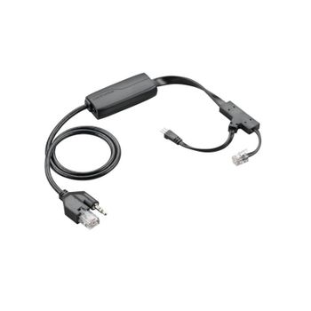 Accesorio Poly APP-51 TAA descolgador electrónico de cable para auriculares, color negro