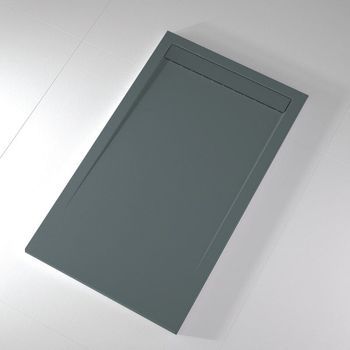 Plato De Ducha Pizarra Clever Antracita  80x150 Cm