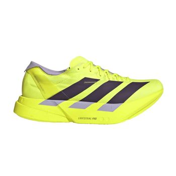 Zapatillas Adidas Adizero Adios Pro 4 Amarillo Morado AW26, Talla UK 10