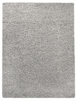 alfombra peluda skyline gris  80x150 cm
