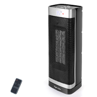 taylor swoden fiery pro - calefactor ceramico ptc 2000w con mando a distancia pantalla led temporizador 24h oscilante 70 3 velocidades y modo eco calentamiento rapido dormitorios despachos etc