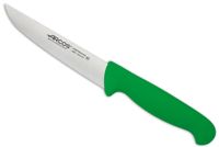 cuchillo cocina de acero inoxidable nitrum de 130 mm mango verde