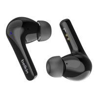 auriculares belkin inalambricos true wireless bluetooth 52 con microfono y proteccion ipx5 negros