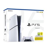 consola ps5 slim white edition 1tb r chasis e r version con lector r 1 mando dualsense