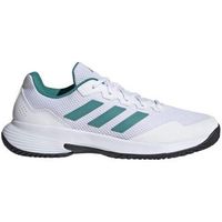 zapatillas adidas gamecourt 2 blanco verde negro