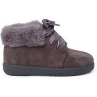 pisamonas botines botitas nina serraje cuello pelo cordones raso para nina