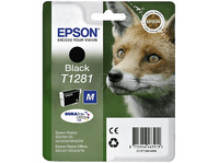 cartucho de tinta - epson t1281 compatible con stylus s22 sx4205 bx3 negro