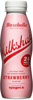 Barebells Milkshake Batido Proteínas Fresa 8x330 ml