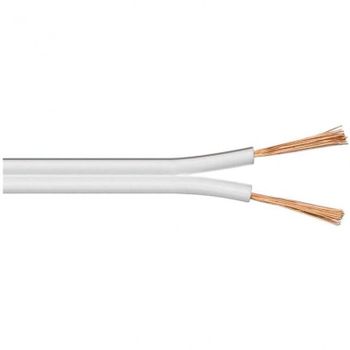 Goobay Cable para Altavoz 2x1.5mm 10m Blanco