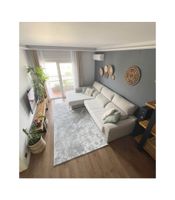 loft - alfombra lavable a medida de pelo medio
