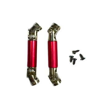 2PCS LDRC 18401 18499 1/18 Rock Crawler Piezas de coche RC Shafts de metal Modelos de vehículos Accesorios de repuesto