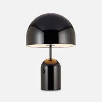 tom dixon bell table lamp led - black