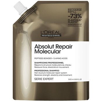 L'oréal Champú Absolute Repair M0lecular Shampoo Refill 500 ml para mujer
