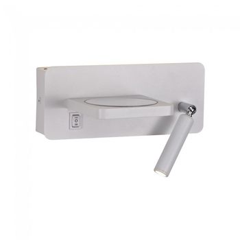 Aplique led con cargador wireless rob iii (5+3w)
