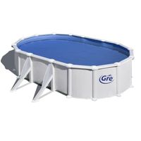 piscina acero 610x375x132 cm - blanca