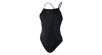 Traje de bano de una pieza speedo eco  thinstrap para mujer negro