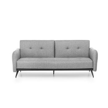 Sofá Cama 3 Plazas Ron Gr111 Gris