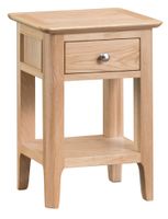 sadie oak side table