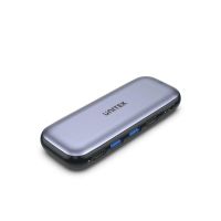 hub unitek 6 puertos 10 gbps modelo uhub h6 con hdmi 4k ultra hd