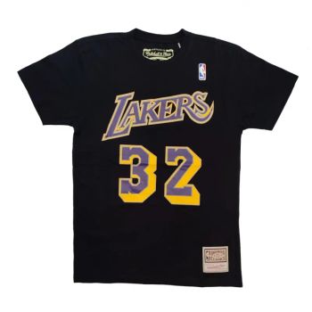 Camiseta Magic Johnson Lakers Mitchell & Ness N&N negra