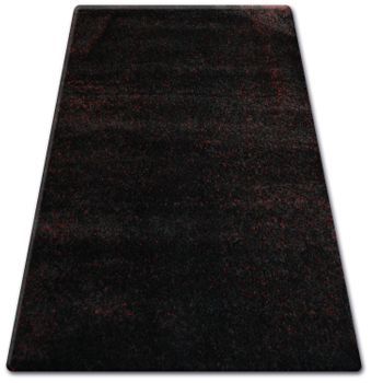 Alfombra Shaggy Narin P901 Negro/rojo 200x290 Cm
