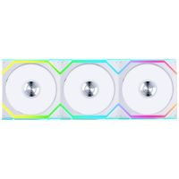 ventilador lian li uni fan sl wireless 120 reverse blade blanco pwm rgb kit 3x120 mm